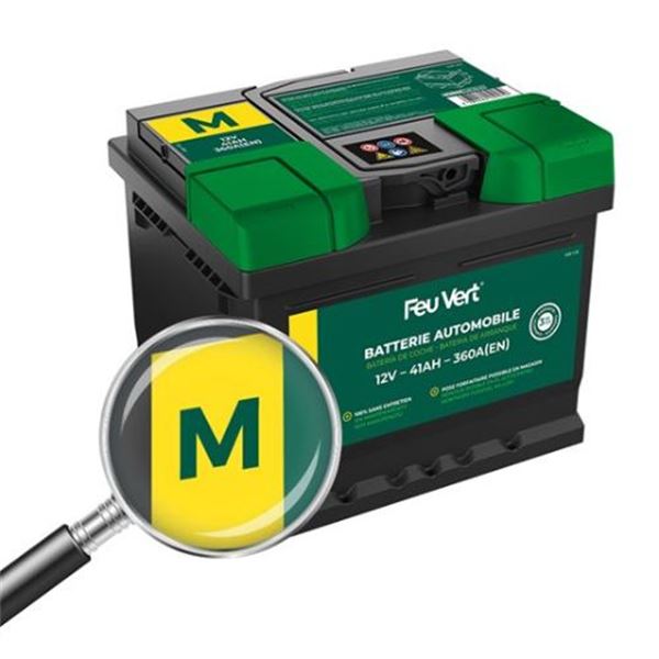 Batería Feu Vert 41Ah